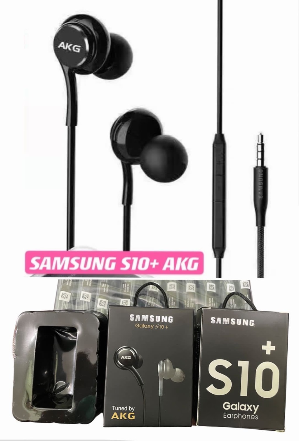 Handsfree ORIGINAL 100% SAMSUNG S10+ AKG PEKING DUS di qeong.com