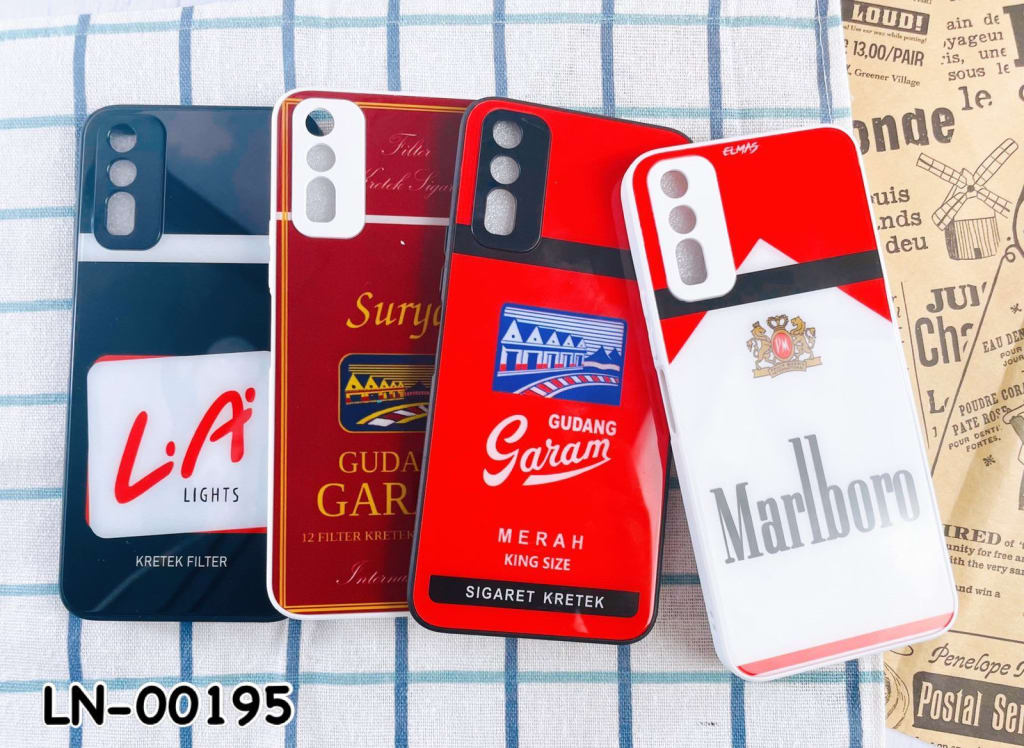 (LN-00195) CASE GLASS MIX NOTIF ROKOK PC di qeong.com