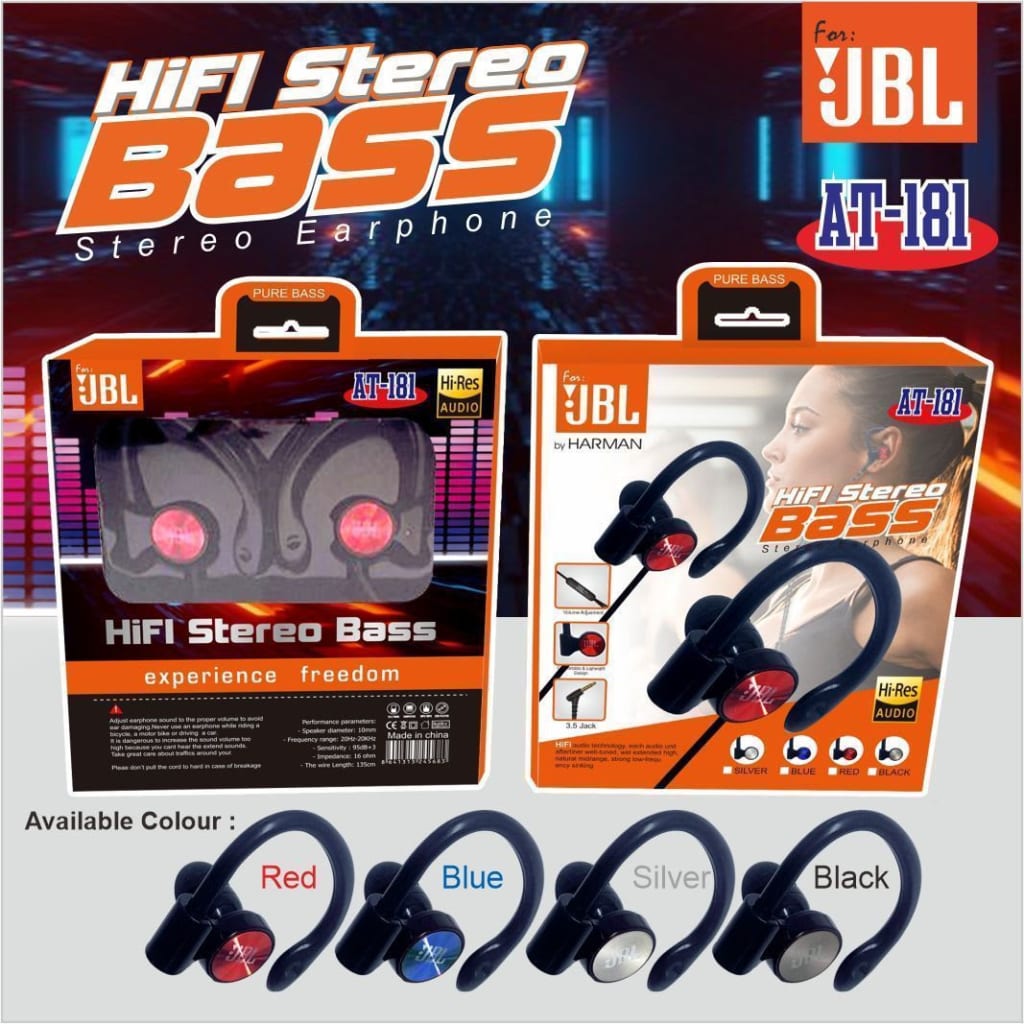 HANDSFREE JBL HIGH QUALITAS 🎵 + MIC BAGUS di qeong.com