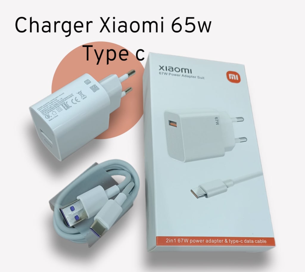 CHARGER XIAOMI 65W di qeong.com