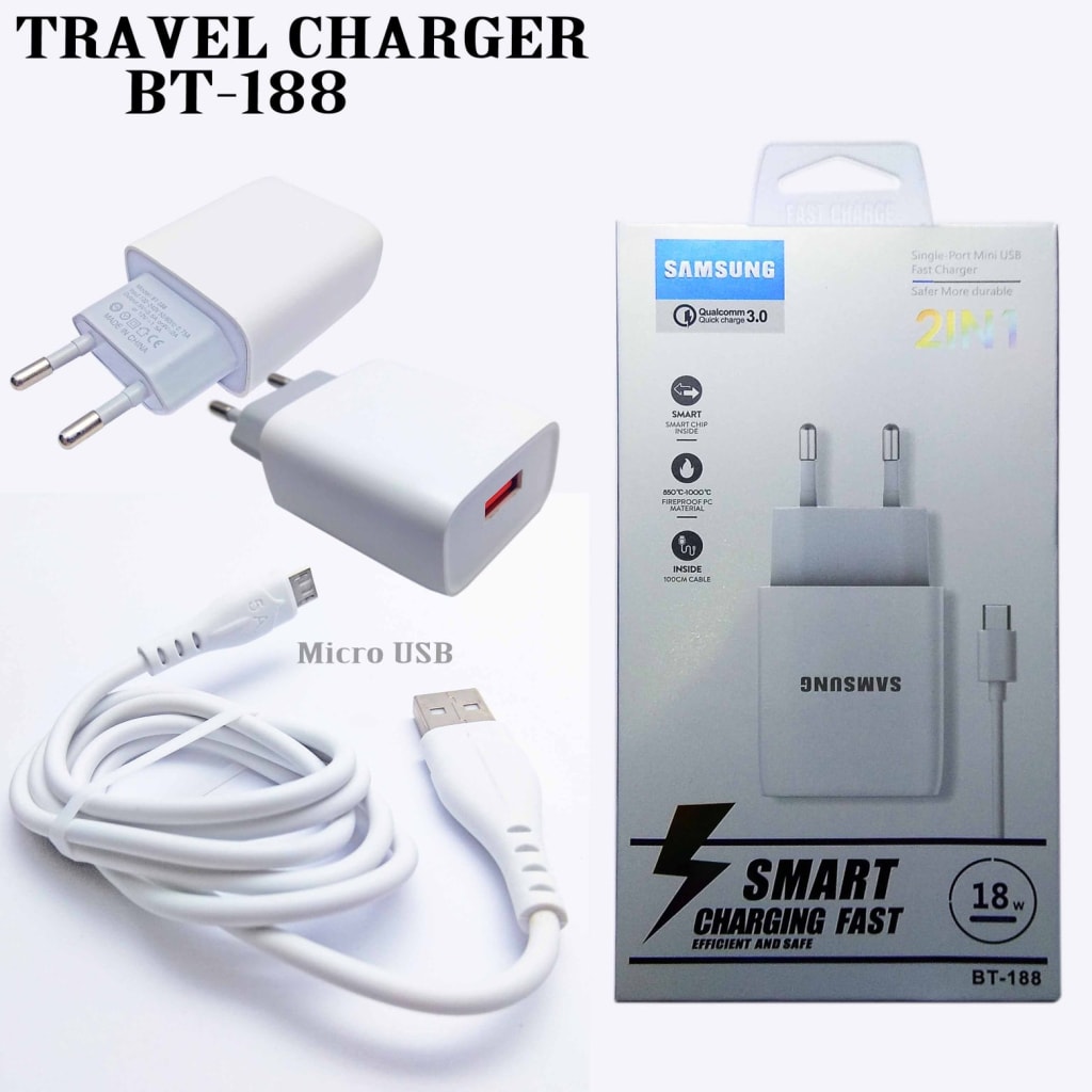 Charger Brand BT-188 Fast Charging di qeong.com Charger Brand BT-188 Fast Charging di qeong.com