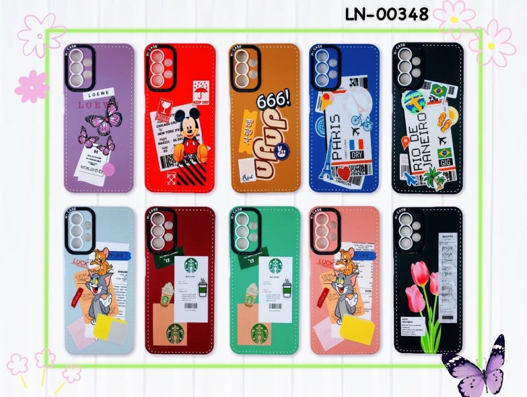 (LN-00348) CASE NEW PRO CAMERA MACARON MIX MOTIF NEW PC di qeong.com