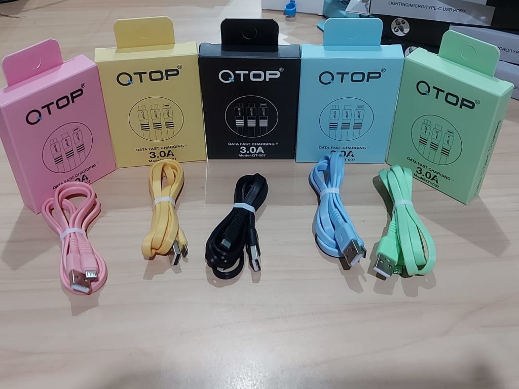 KABEL QTOP 007 MACARON MICRO fast di qeong.com