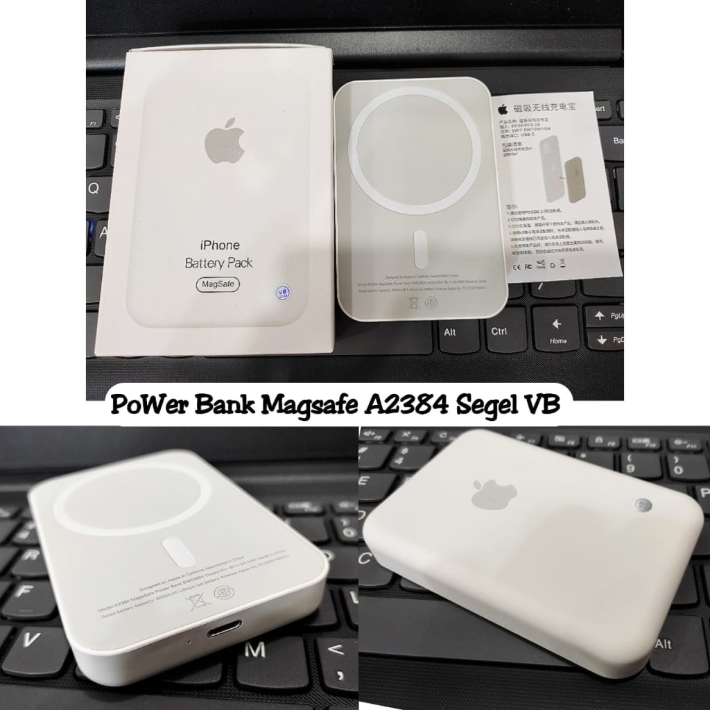 NEW🔥POWER BANK MAGSAFE A2384 SEGEL VB di qeong.com NEW🔥POWER BANK MAGSAFE A2384 SEGEL VB di qeong.com