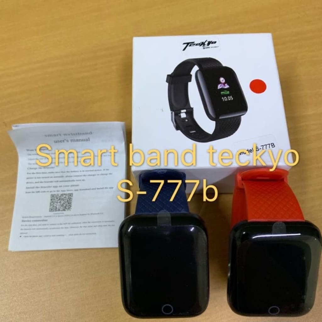 SMARTWATCH JAM TANGAN PINTAR SMARTBAND TECKYO 777B di qeong.com