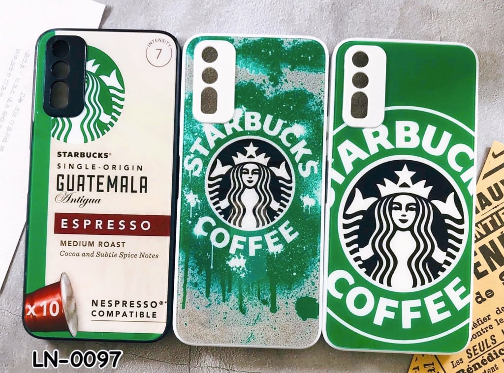 CASE GLASS STARBUCKS PROTEC CAMERA di qeong.com