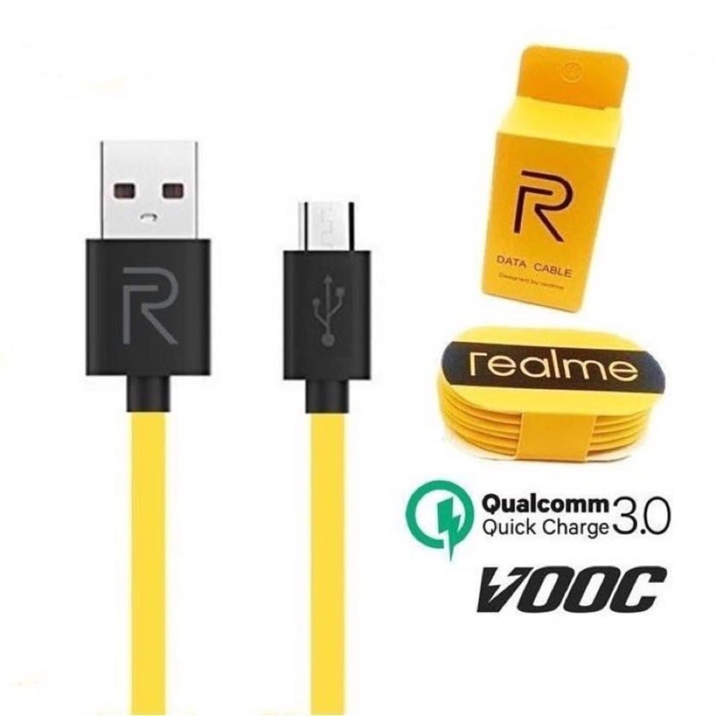 KABEL DATA REALME K FASTCHARGING  +VOOC di qeong.com