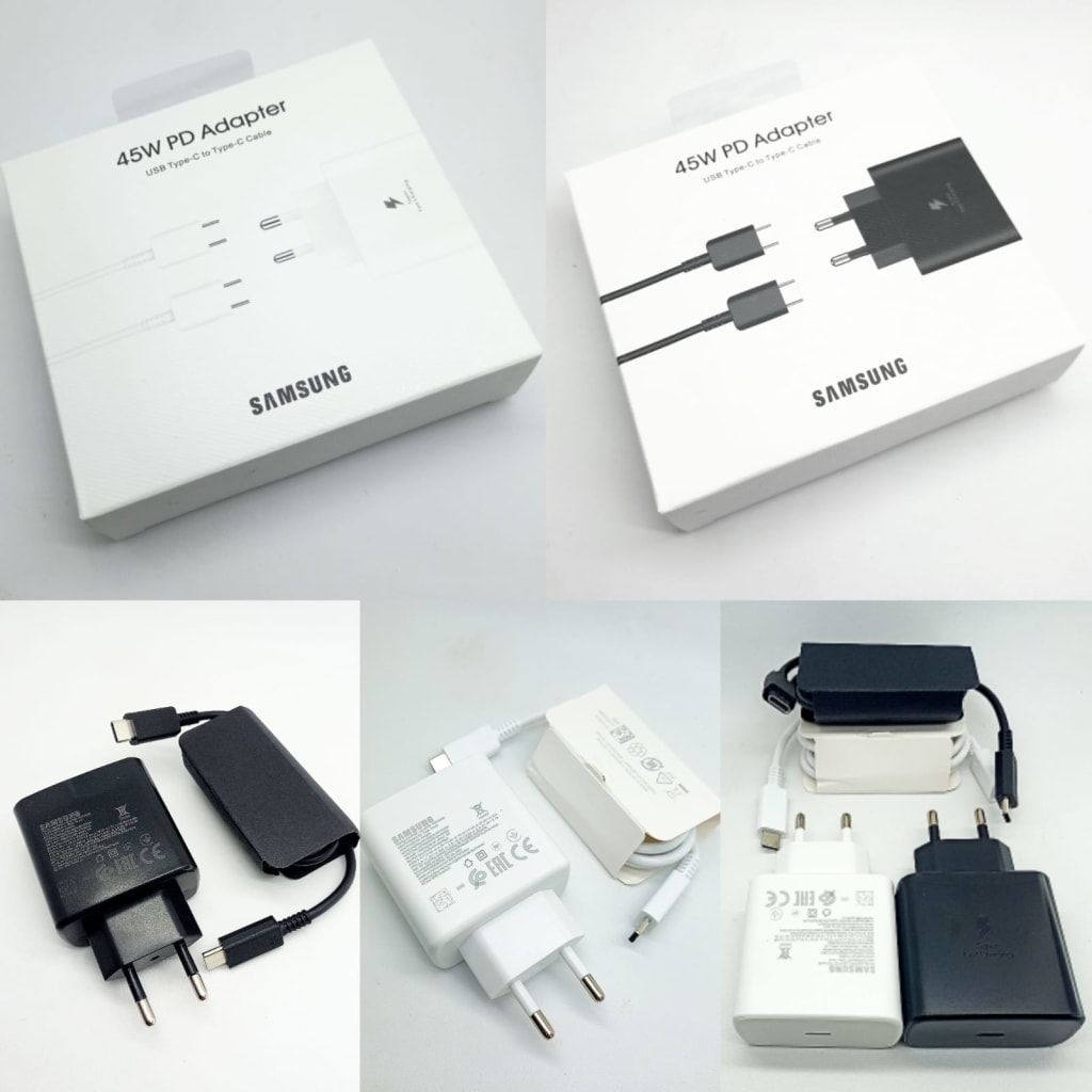 TRAVEL CHARGER ORI SAMSUNG PD 45W USB C FASTCHARGING di qeong.com