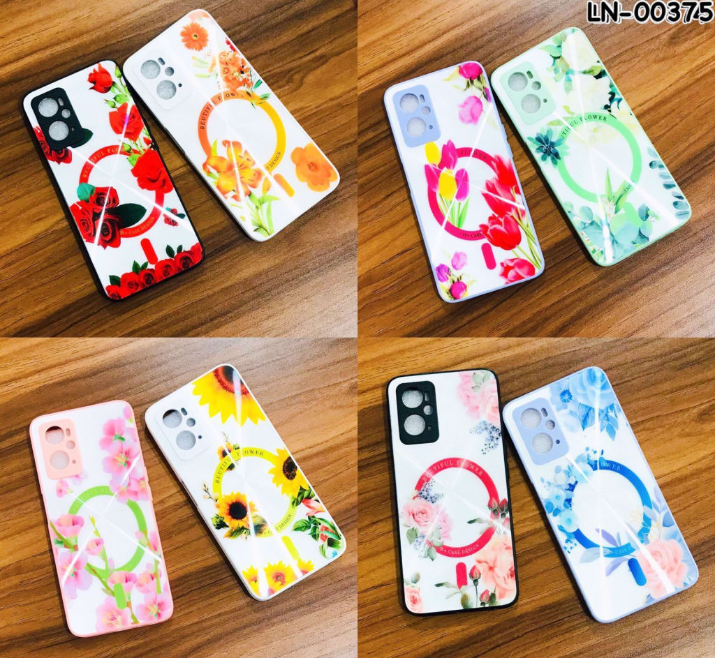 CASE PREMIUM SPECTRUM COLORFULL FLOWER PC di qeong.com