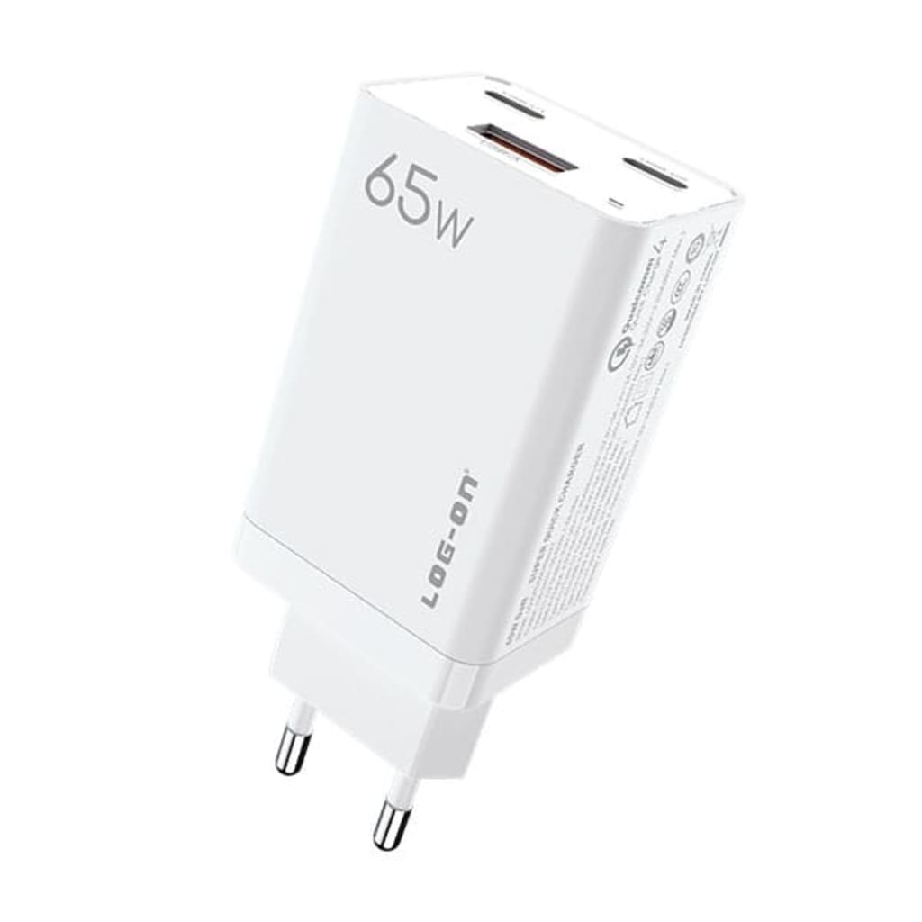 LOG ON SUPER QUICK CHARGER 65W LO-CPD500 di qeong.com