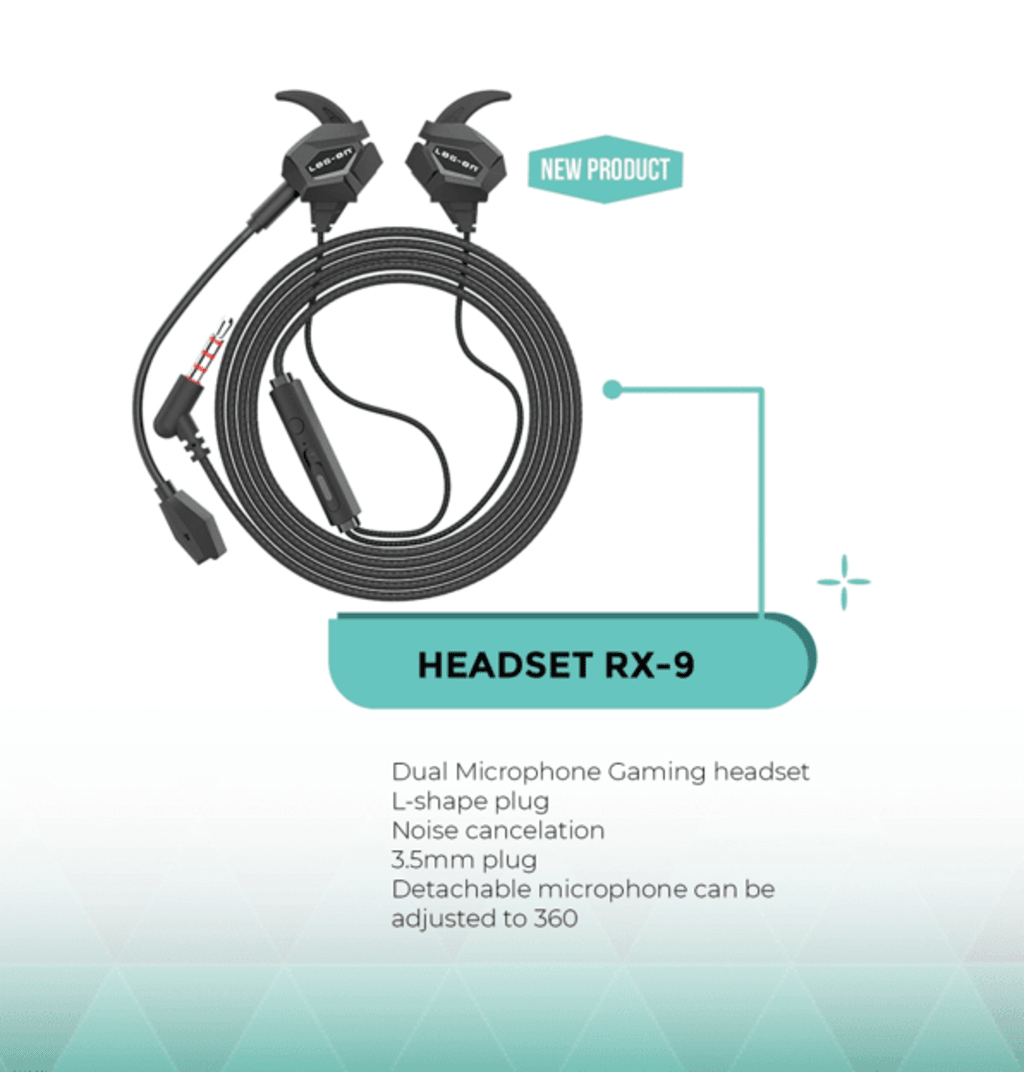 HEADSET LOGON RX-9 di qeong.com