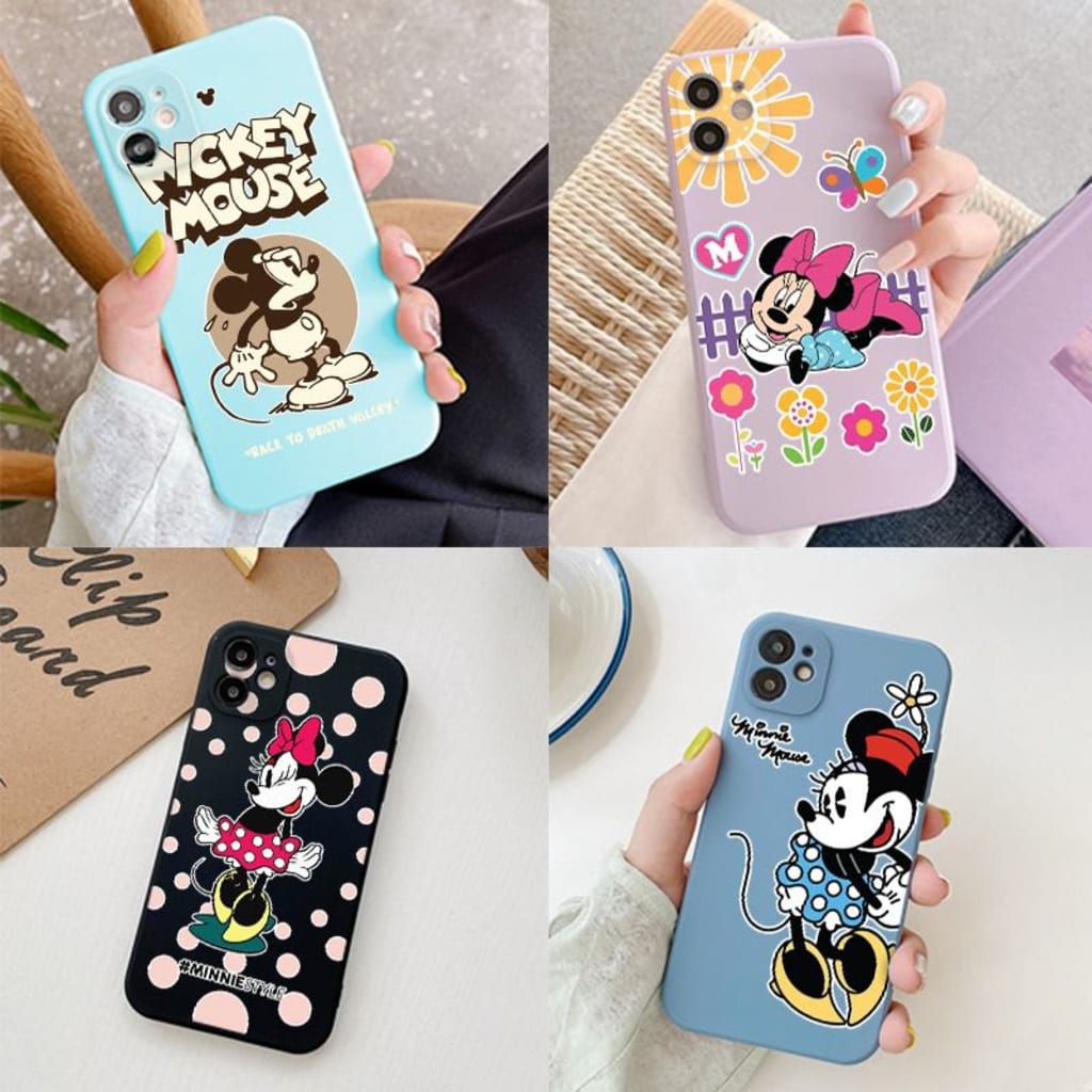 Softcase Macaron Motif mickey mouse di qeong.com