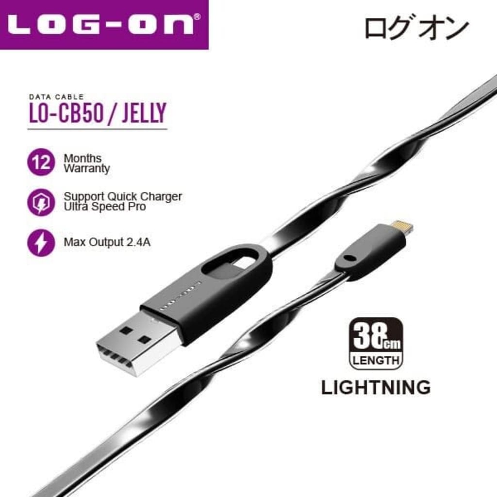 KABEL LOGON LO-CB50 38CM⚡ di qeong.com