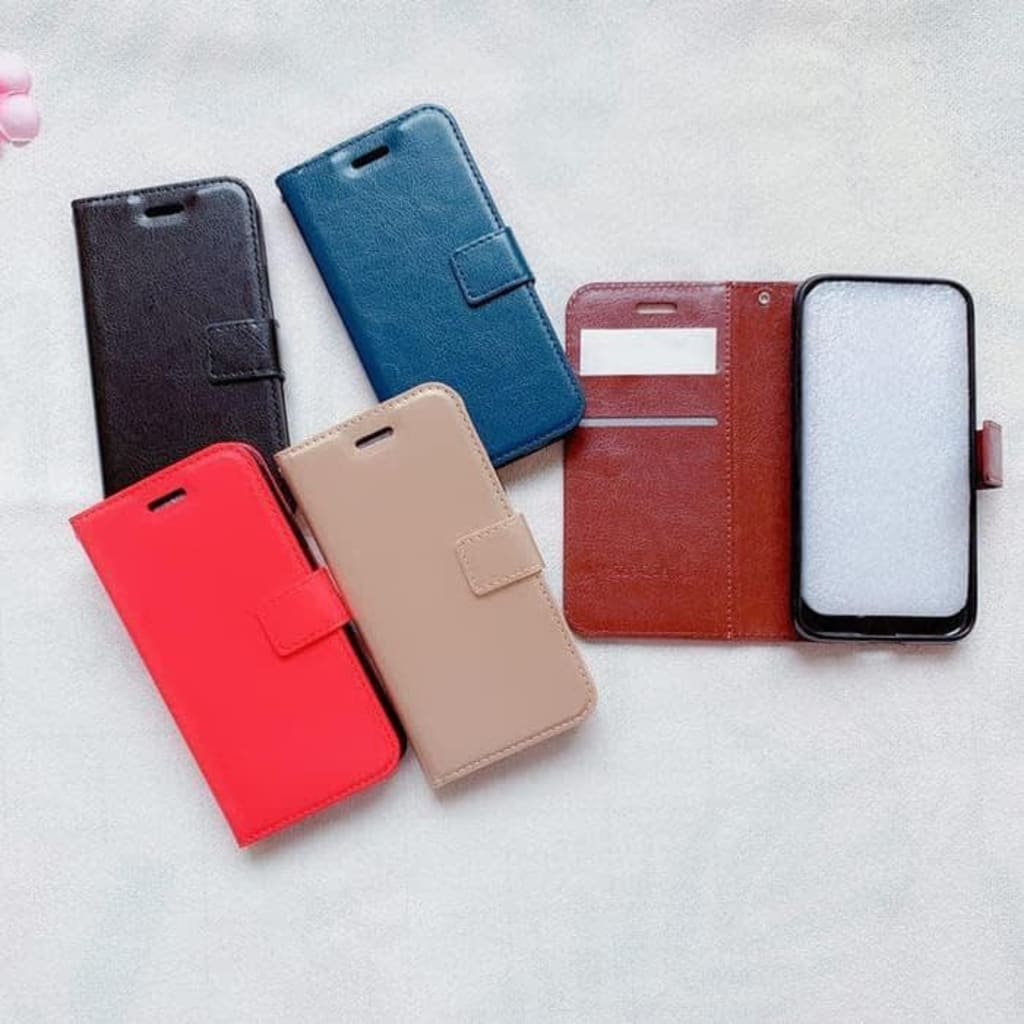 FLIP COVER LEATHER CASE DOMPET MAGNETIC TOP QUALITY di qeong.com