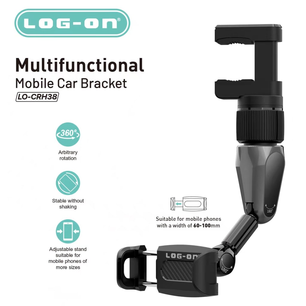 LOG ON CAR HOLDER MULTIFUNCTION LO-CRH38 di qeong.com