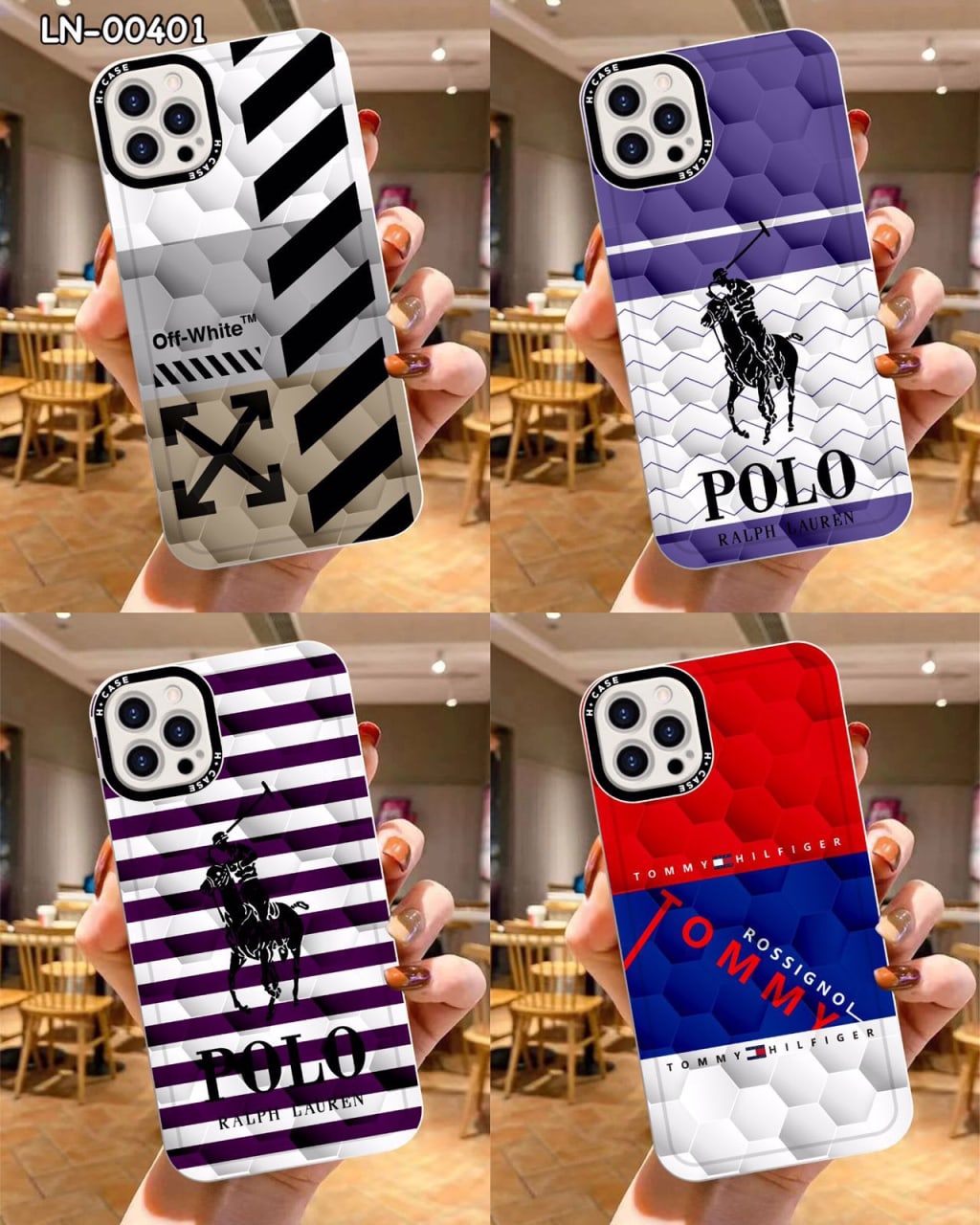 CASE PREMIUM MIX MOTIF POLO & RACQUET CLUB PC di qeong.com