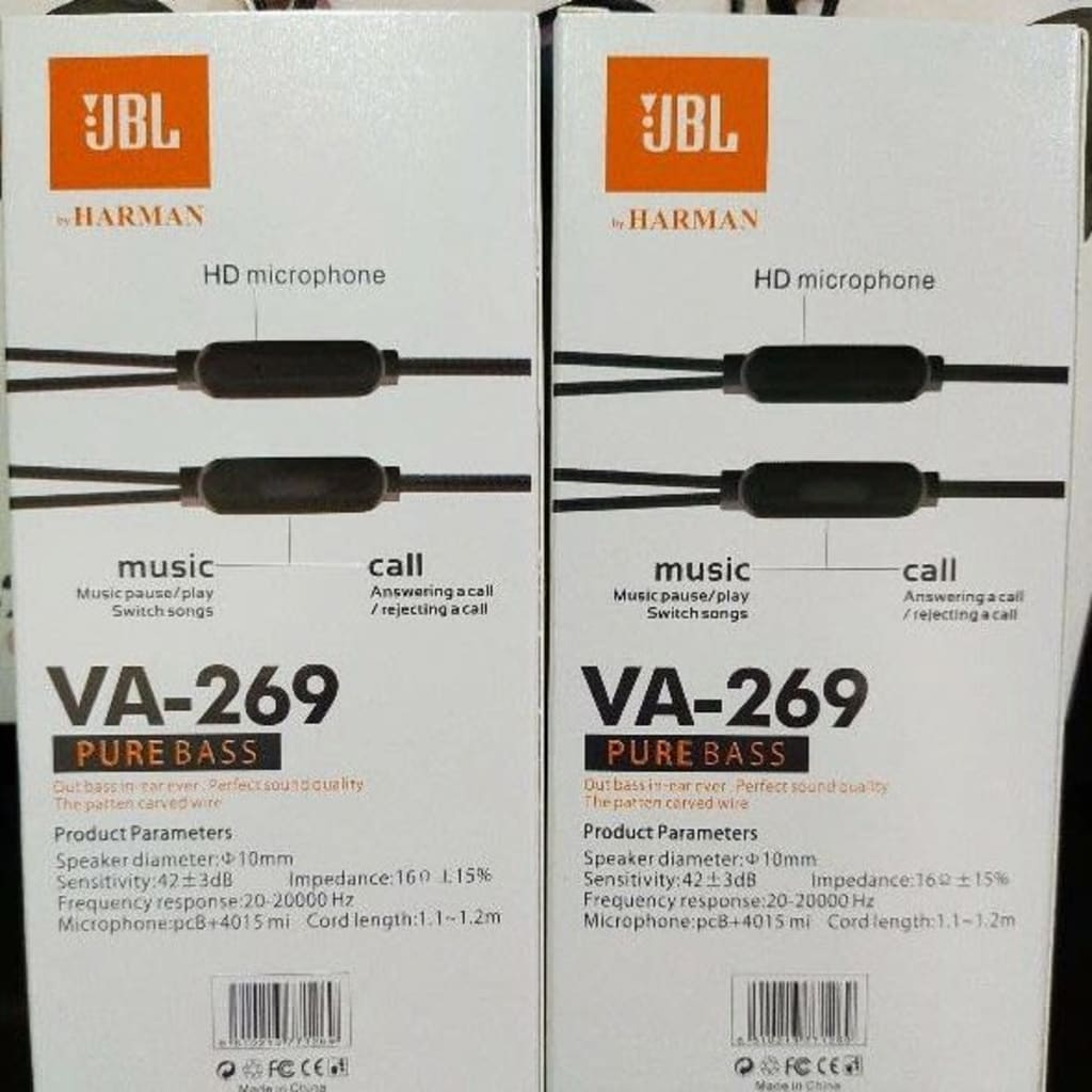 Handsfre  Jbl Va 269 Pure Basss di qeong.com