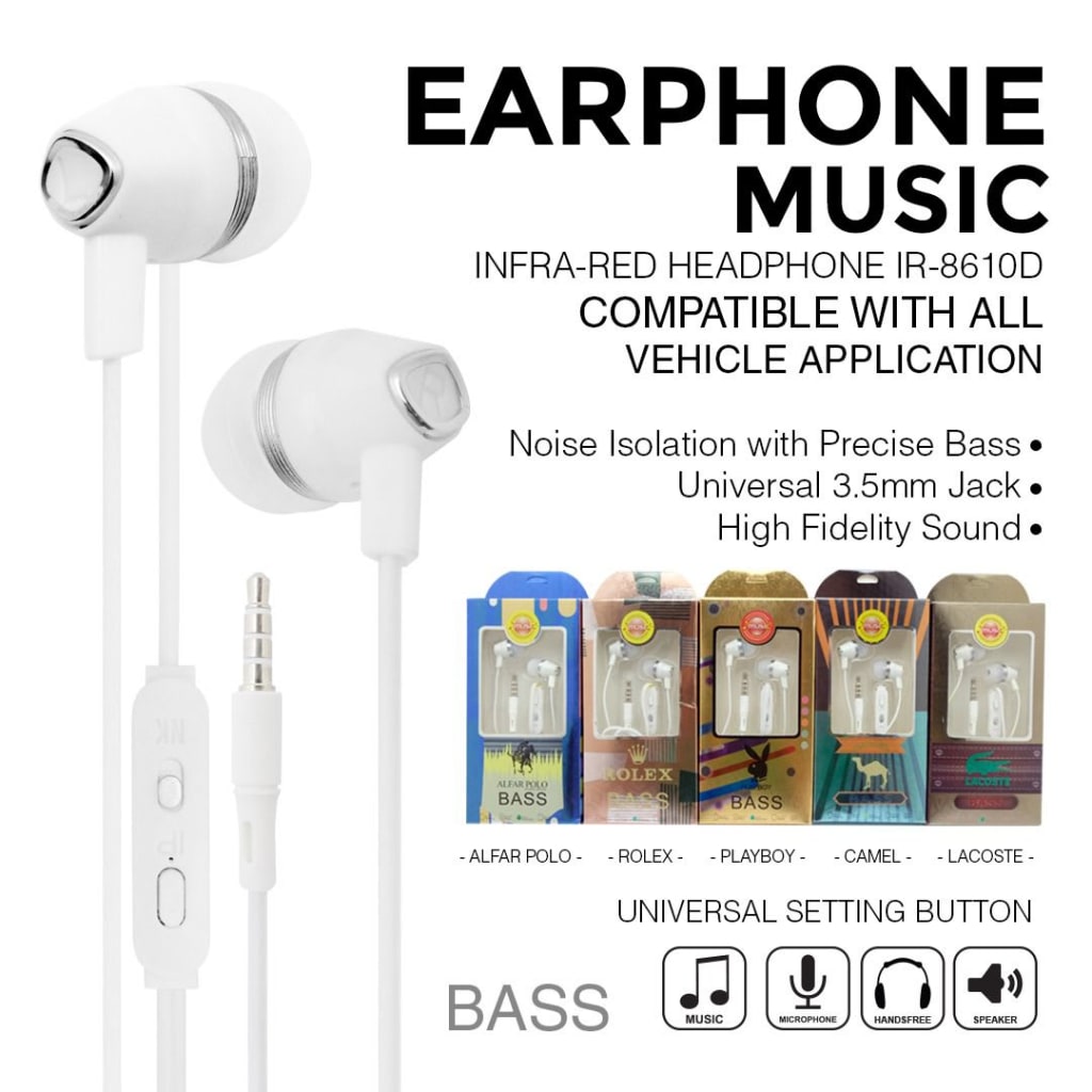 Handsfree Bass Universal Edition di qeong.com