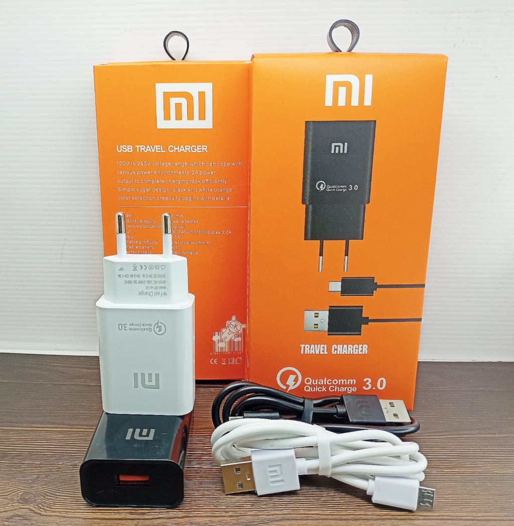 Charger Original Xiaomi MI 6 Suport Fast Charging Micro Usb & Type C di qeong.com