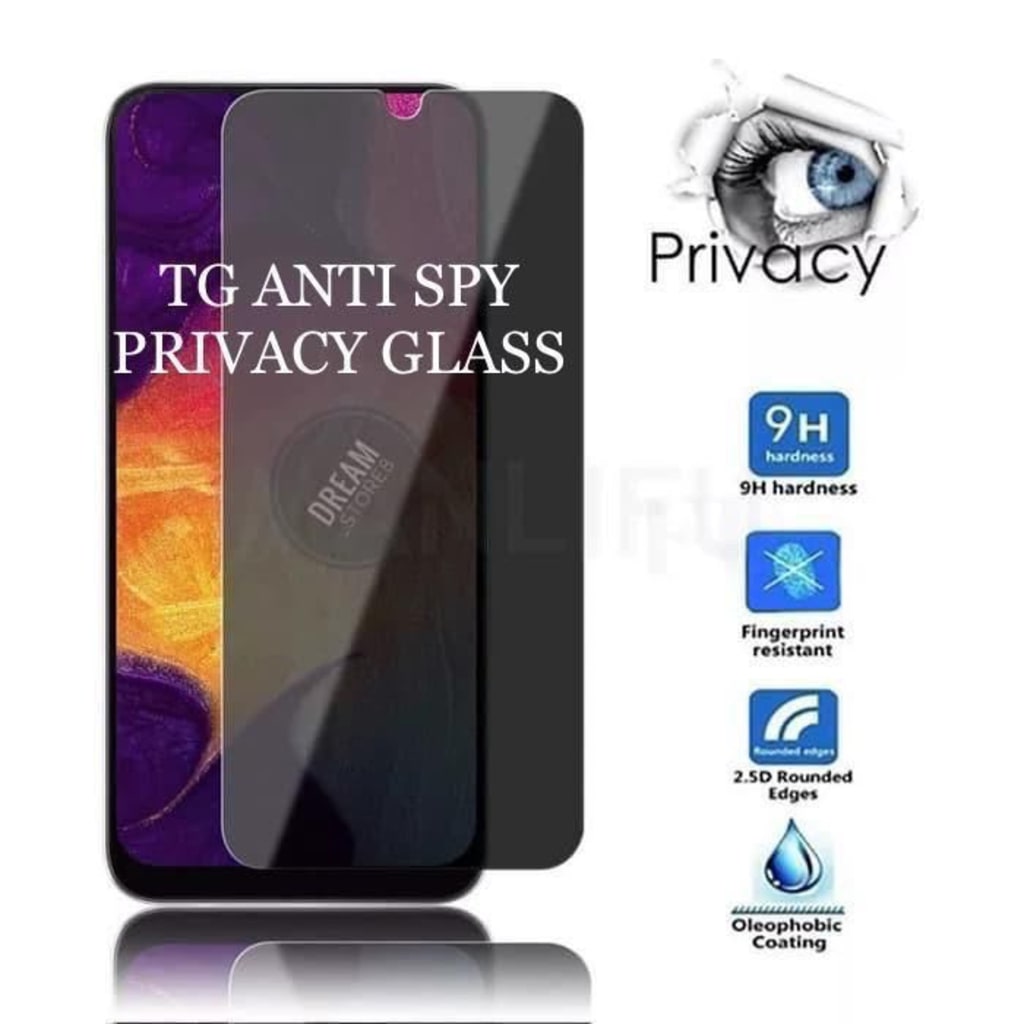 Tempered Glass Anti-SPY  PRIVACY GLASS di qeong.com