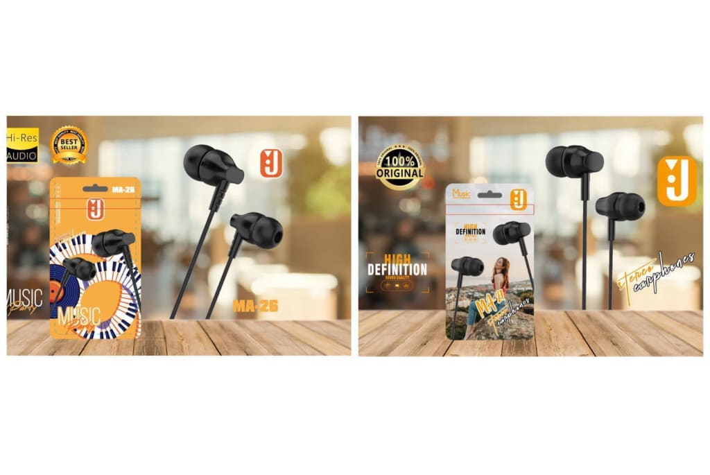 Headset + Mic Seri J di qeong.com