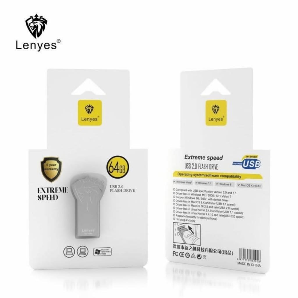 Flashdisk Lion LENYES Original USB 2.0 di qeong.com