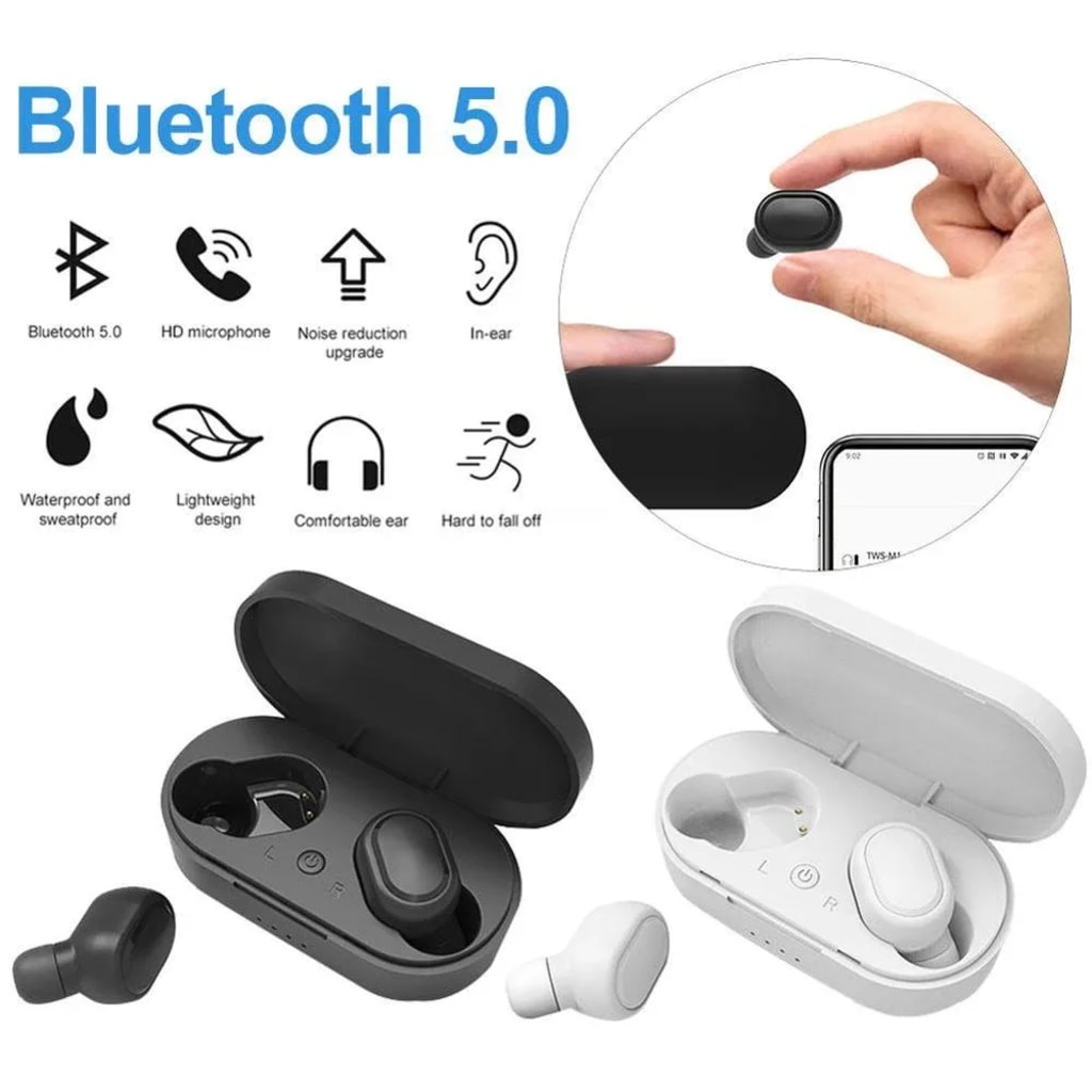 HEADSET BLUETOOTH JBL TWS M1 di qeong.com