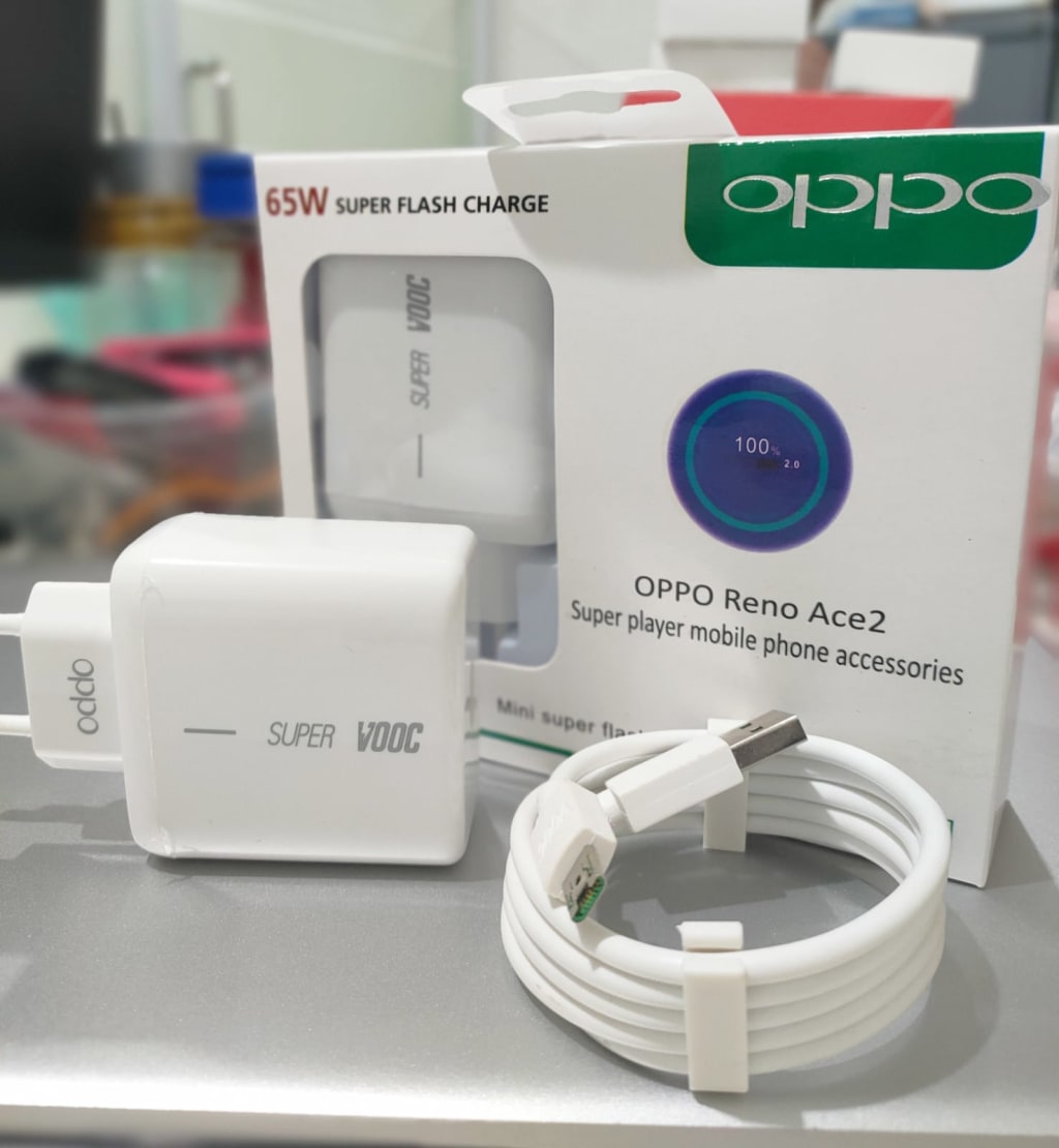 CHARGER OPPO RENO ACE 2 65 WATT di qeong.com