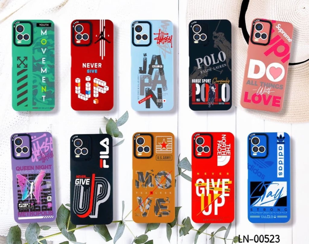 SOFTCASE NEW MACARON NEVER GIVE UP MIX MOTIF PC di qeong.com