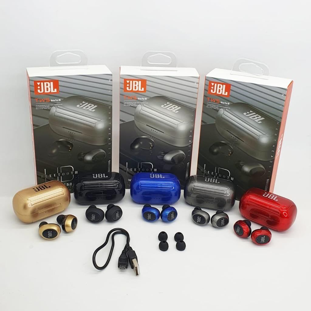 HEADSET BLUETOOTH JBL TWS RELAX PAIR 98 di qeong.com