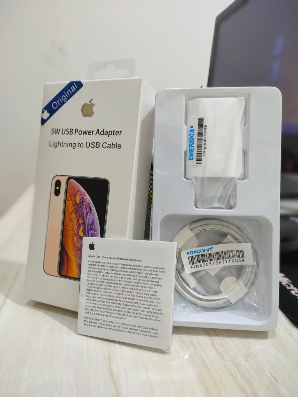 CHARGER IPHONE X ORIGINAL 100 % di qeong.com