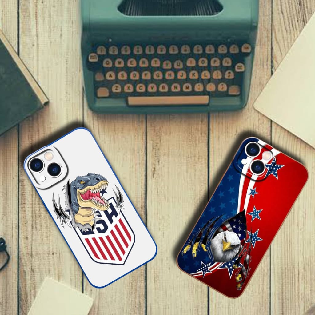 SOFTCASE MACARON BIG EYES USA-EAGLE di qeong.com