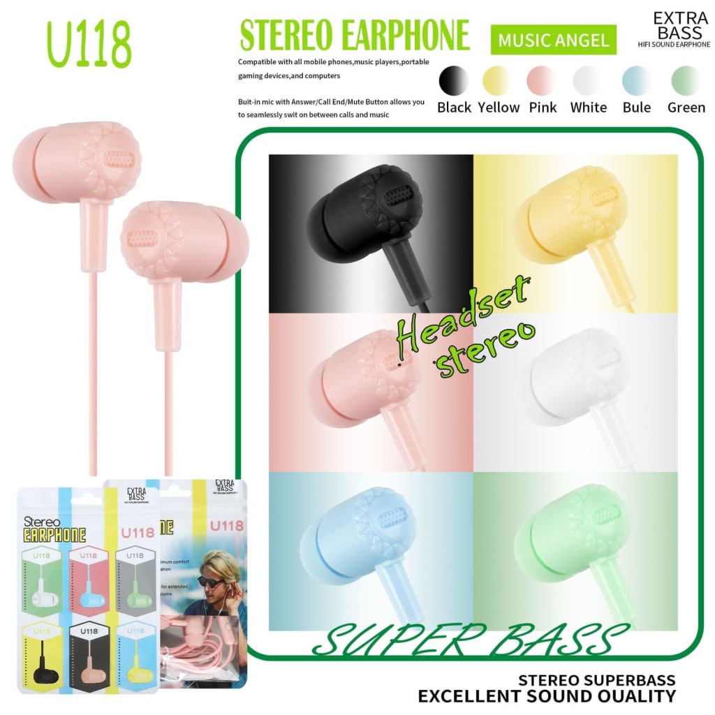 HANDSFREE MACARON NEW TIPE di qeong.com