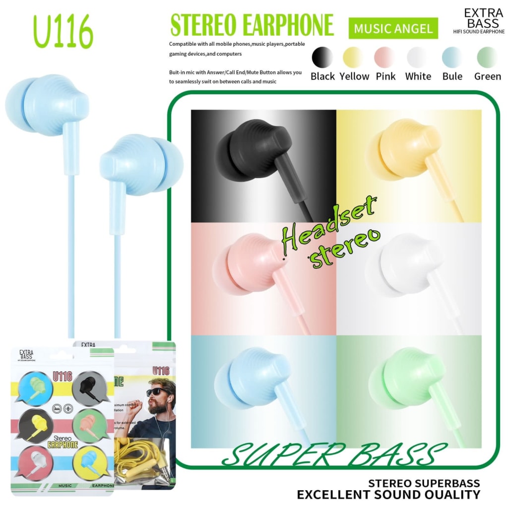 HANDSFREE MACARON NEW TIPE di qeong.com