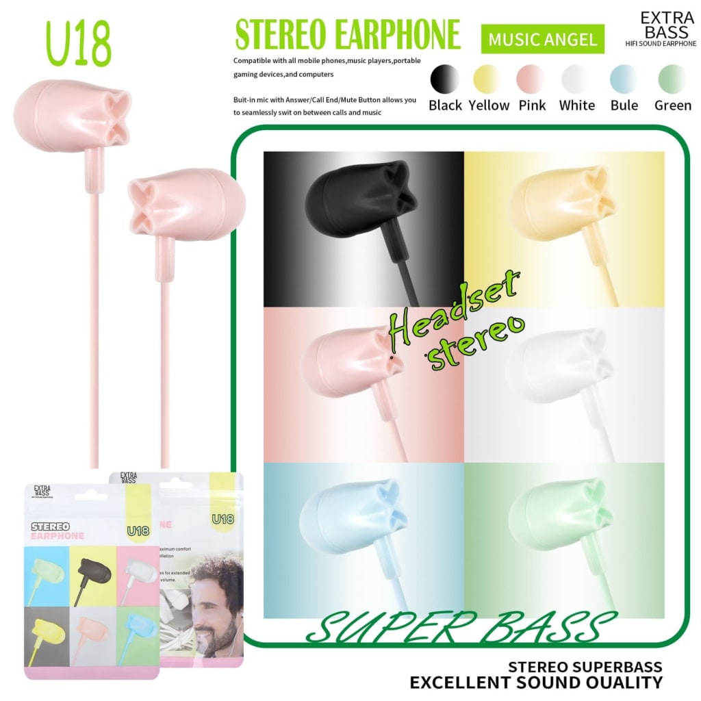 HANDSFREE MACARON NEW TIPE di qeong.com