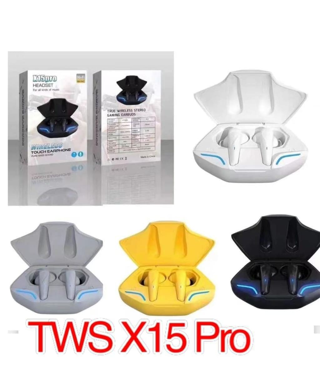 HEADSET BLUETOOTH TWS -X15 PRO di qeong.com