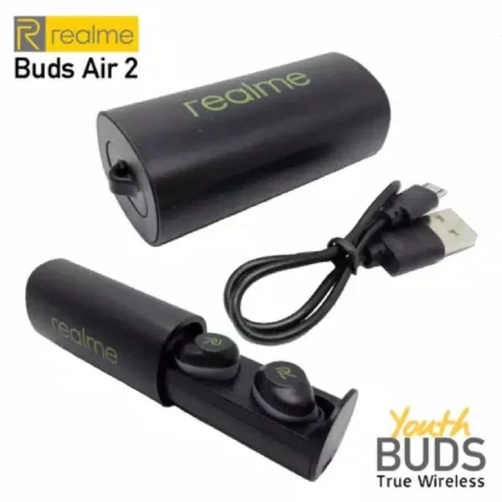 HEADSET BLUETOOTH REALME BUDS AIR 2 di qeong.com