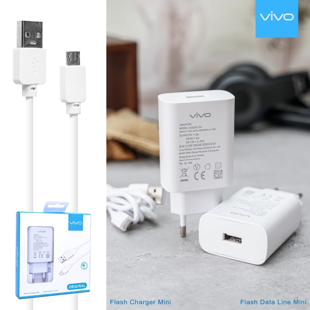 CHARGER ORIGINAL VIVO  99.9% di qeong.com