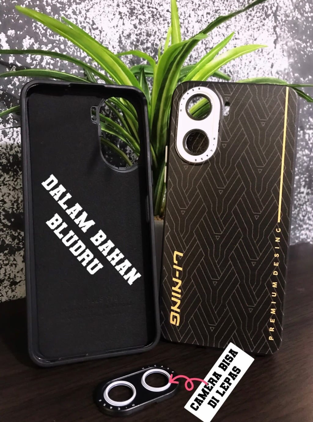 SOFTCASETIFY PREMIUM BLACK GOLD BRAND SIMPLE PC di qeong.com