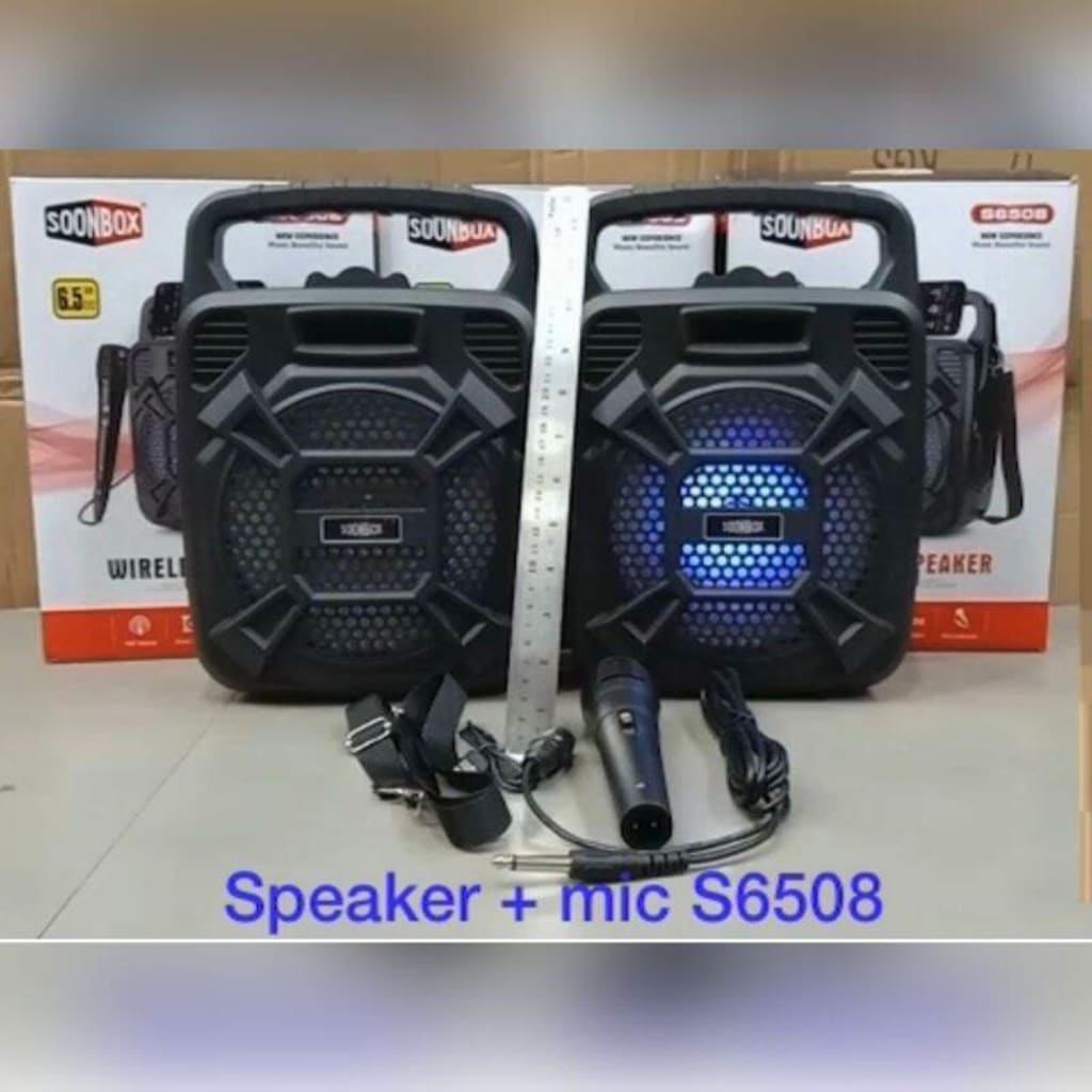 SPEAKER BT SOONBOX + MIC di qeong.com