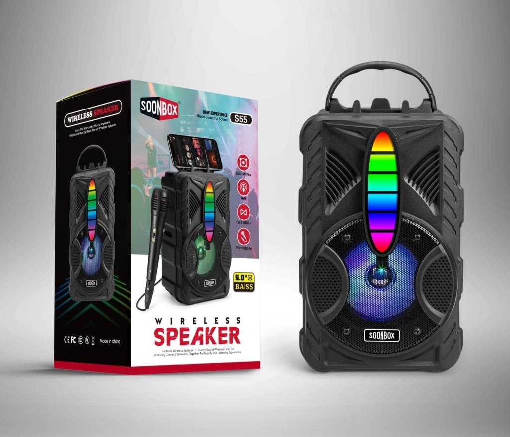 SPEAKER BT SOONBOX + MIC di qeong.com