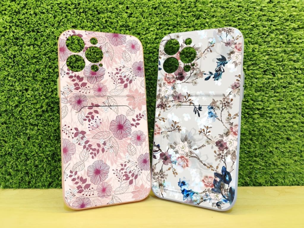 TPU MACARON SLOT CARD PROTECT CAMERA PINK BLUE di qeong.com