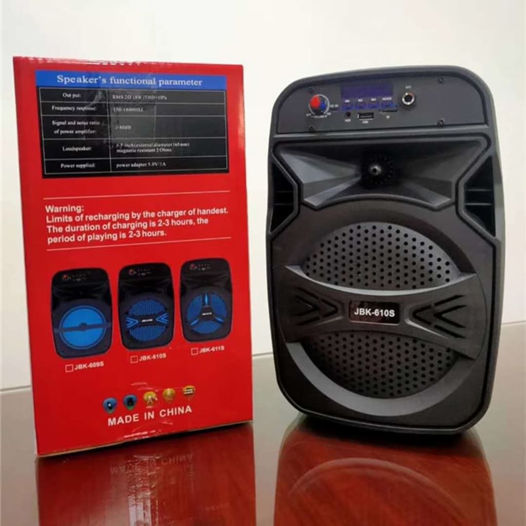 SPEAKER BLUETOOTH 6.5 INCH + MIC di qeong.com