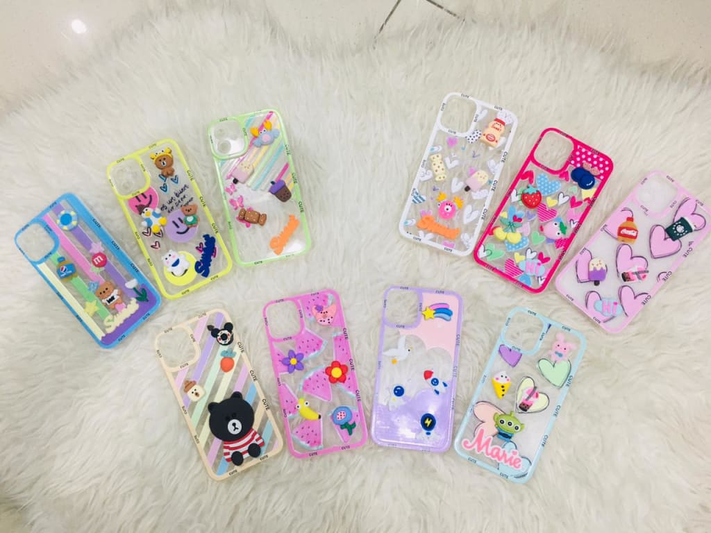 SOFTCASE CLEAR DOLL BONEKA LUCU di qeong.com