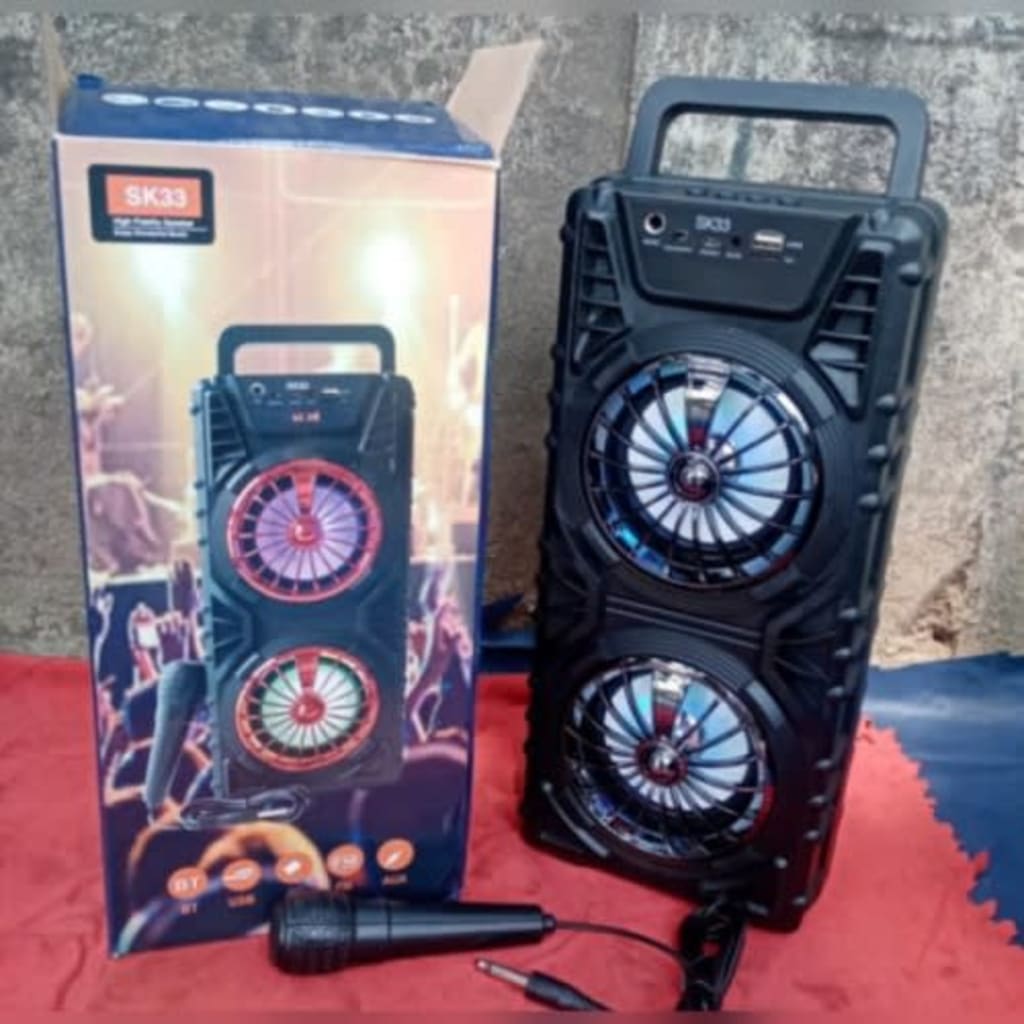 SPEAKER BLUETOOTH TWS SK 33A/SK 33B di qeong.com