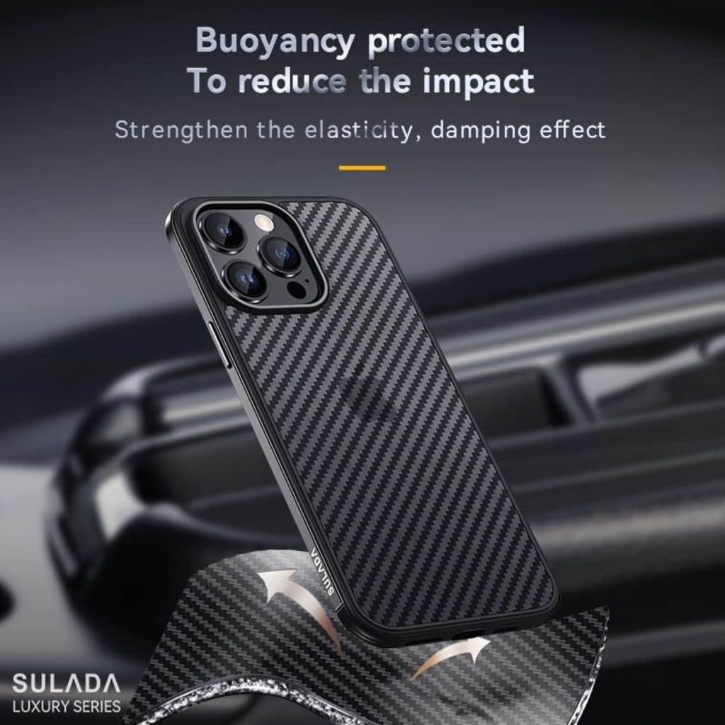 CASE SULADA METAL 3D CARBON di qeong.com