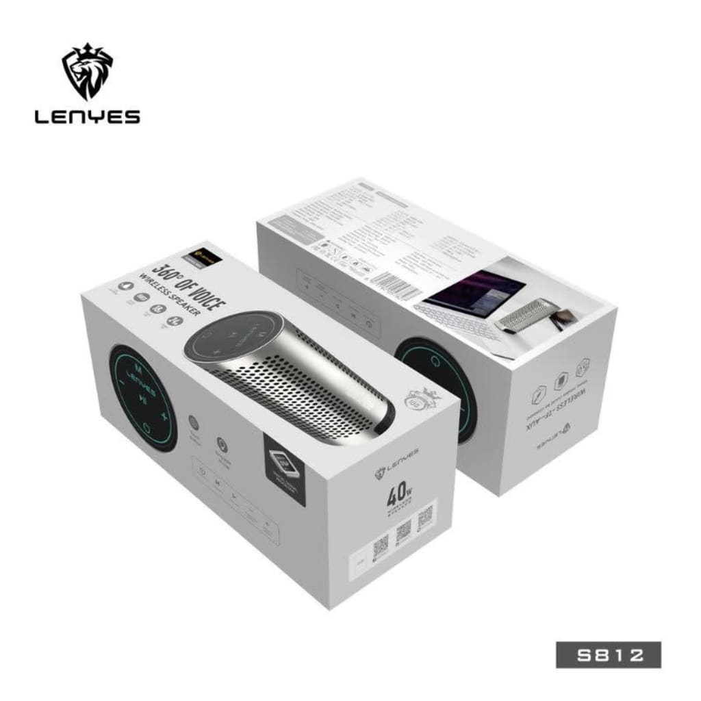 SPEAKER BLUETOOTH LENYES S812 di qeong.com