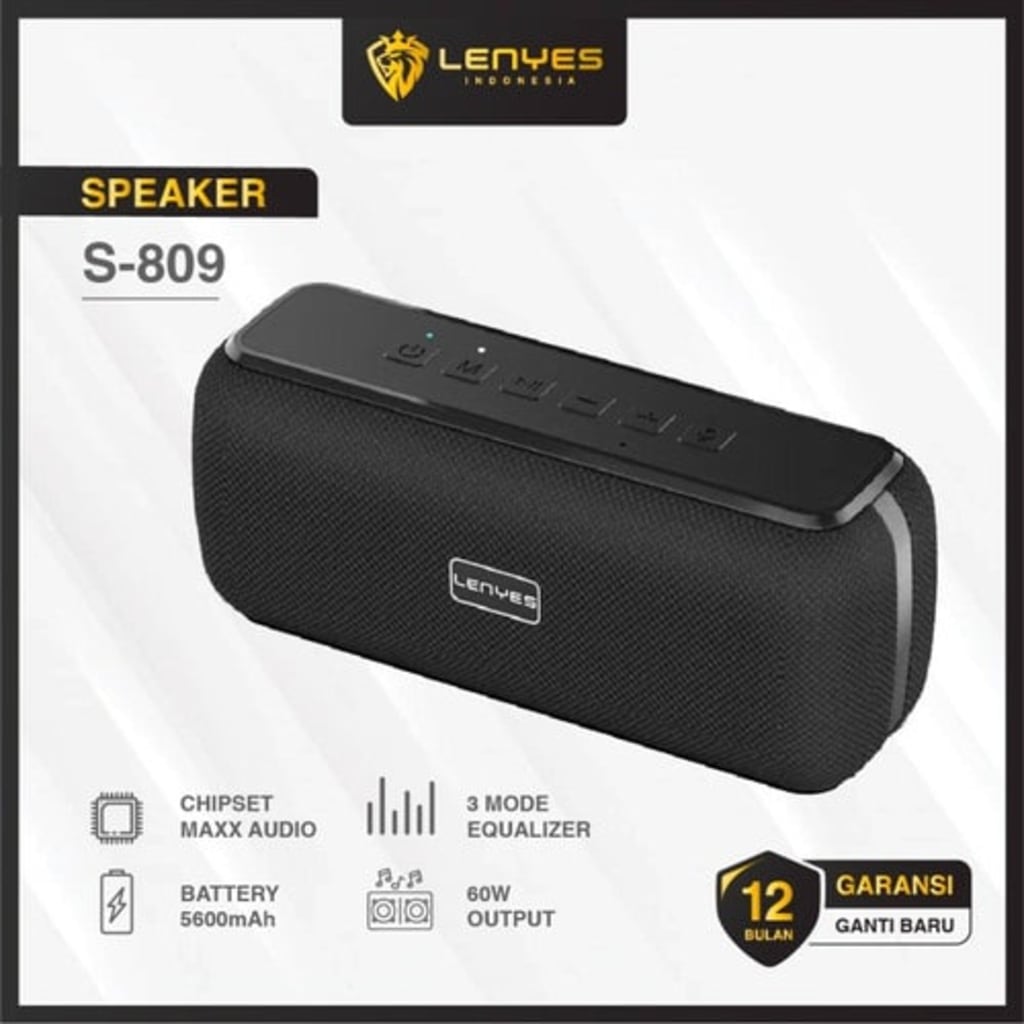 SPEAKER BLUETOOTH LENYES S809 60W di qeong.com