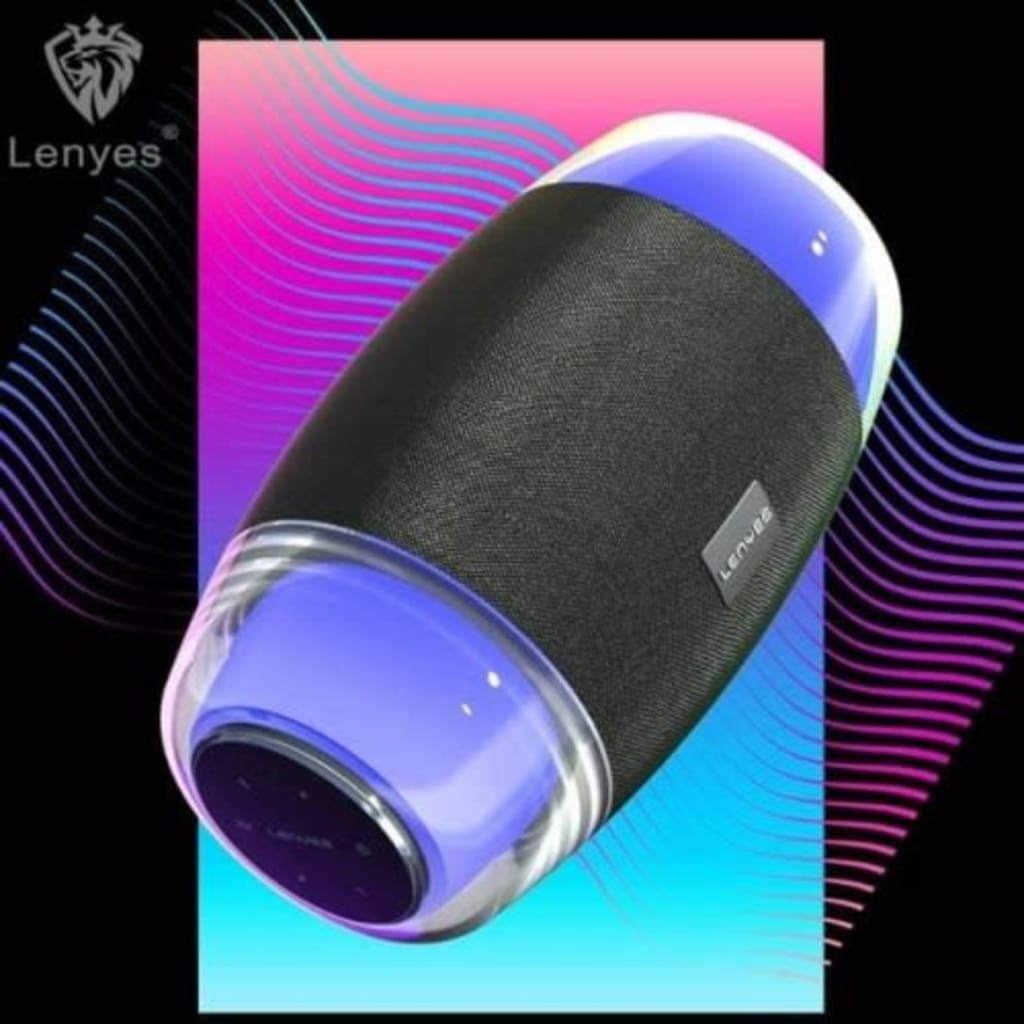 SPEAKER BLUETOOTH LENYES LAMP di qeong.com