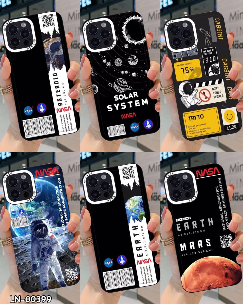 SOFTCASE PREMIUM BLACK NASA MOON PC di qeong.com